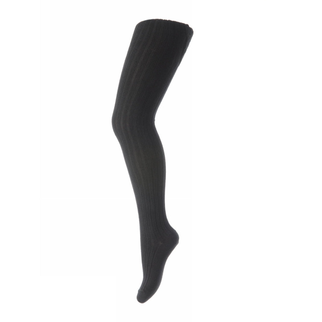 Cotton rib tights