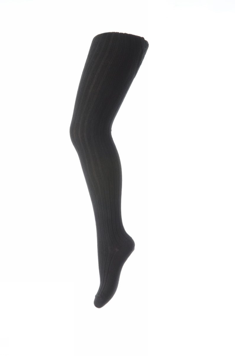 Cotton rib tights