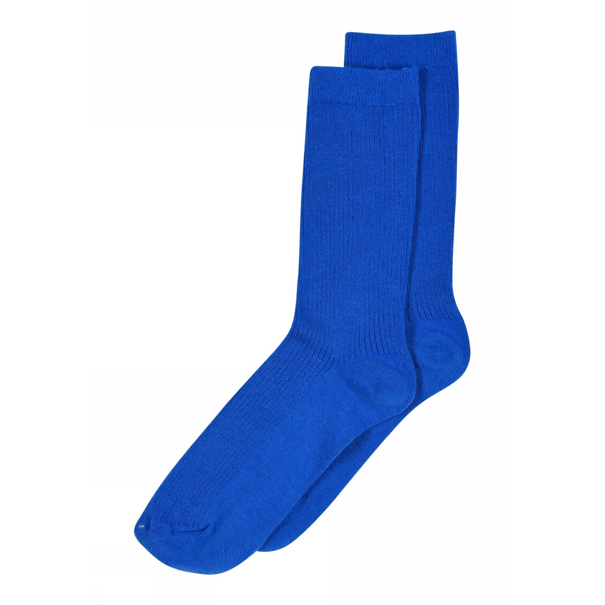 Fine cotton rib socks