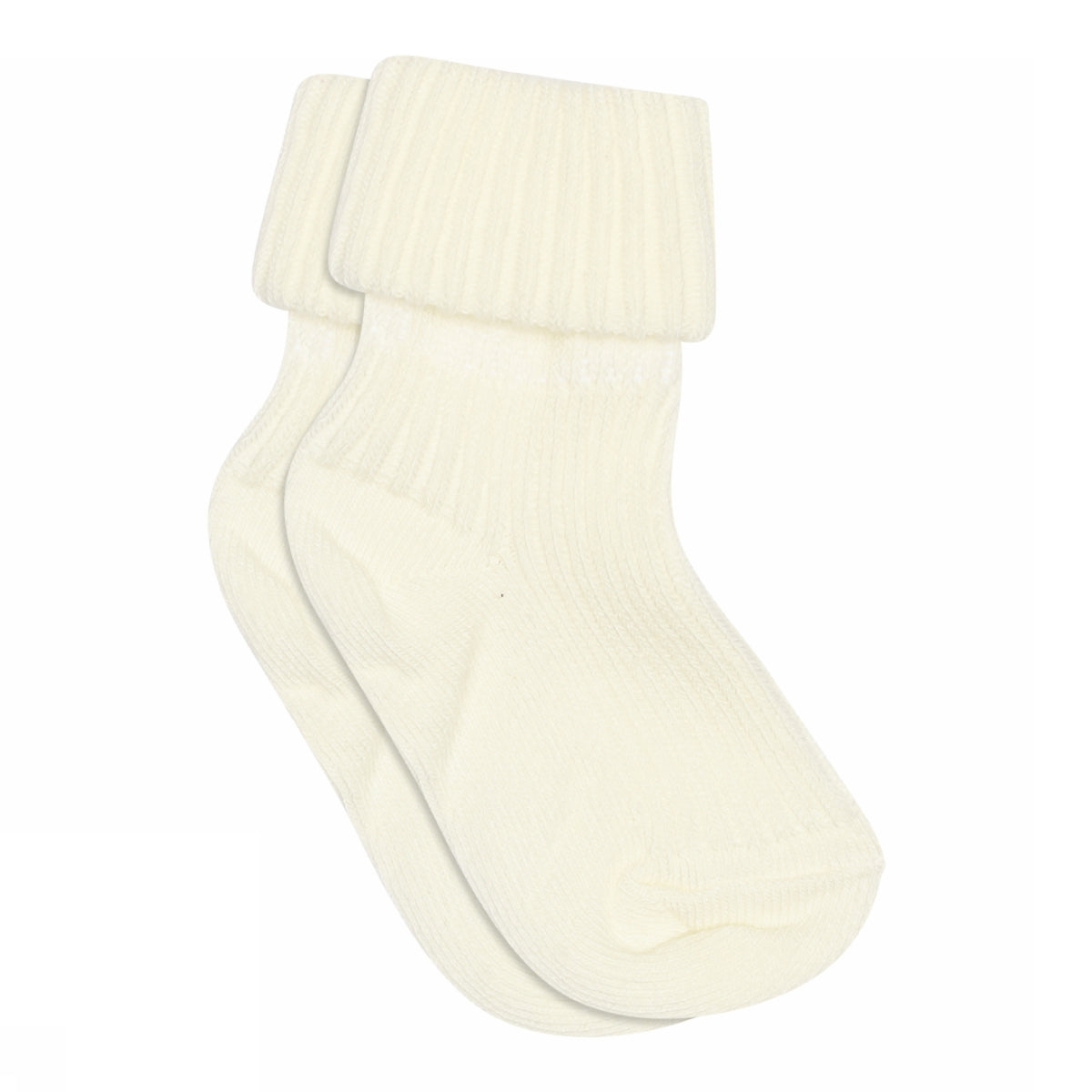 Cotton rib baby socks