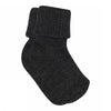 Wool rib baby socks