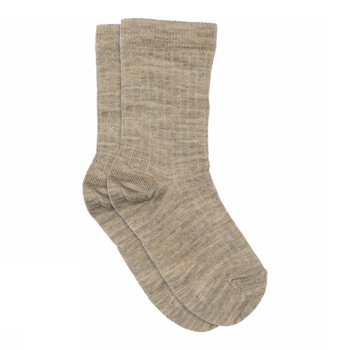 Wool rib socks