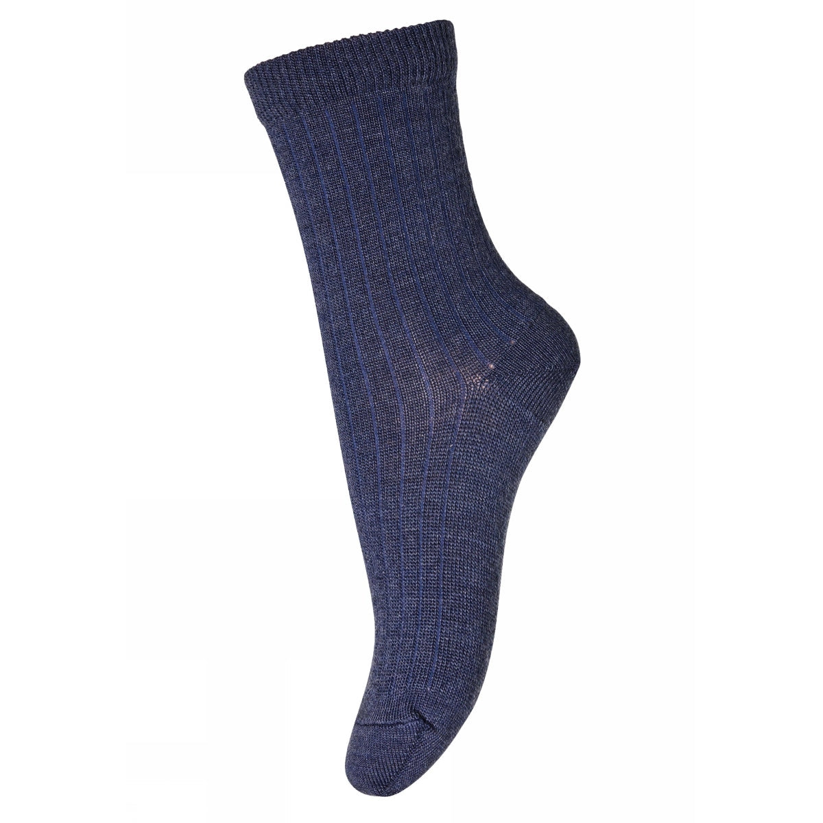 Wool rib socks