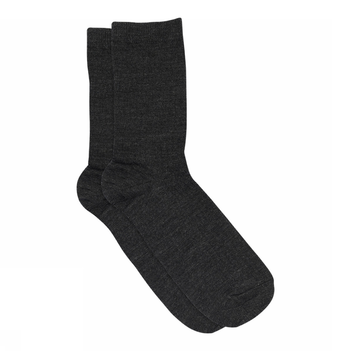 Wool rib socks