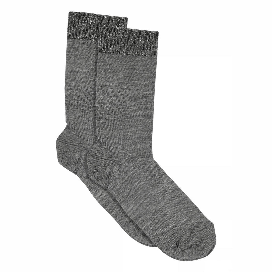 Wool/silk socks