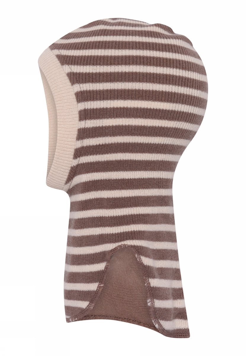 Bergen striped balaclava