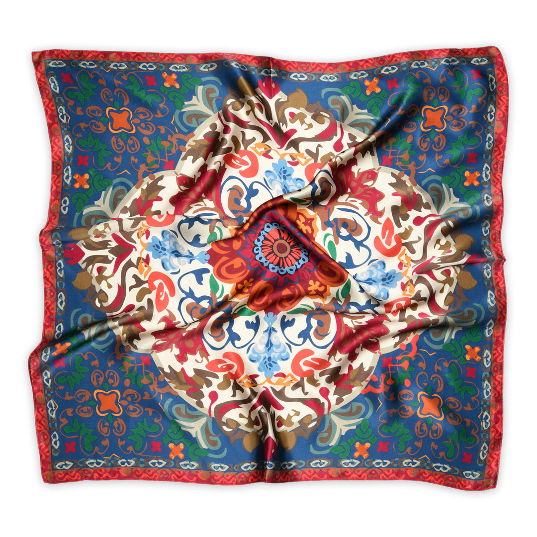 Athena silk scarf