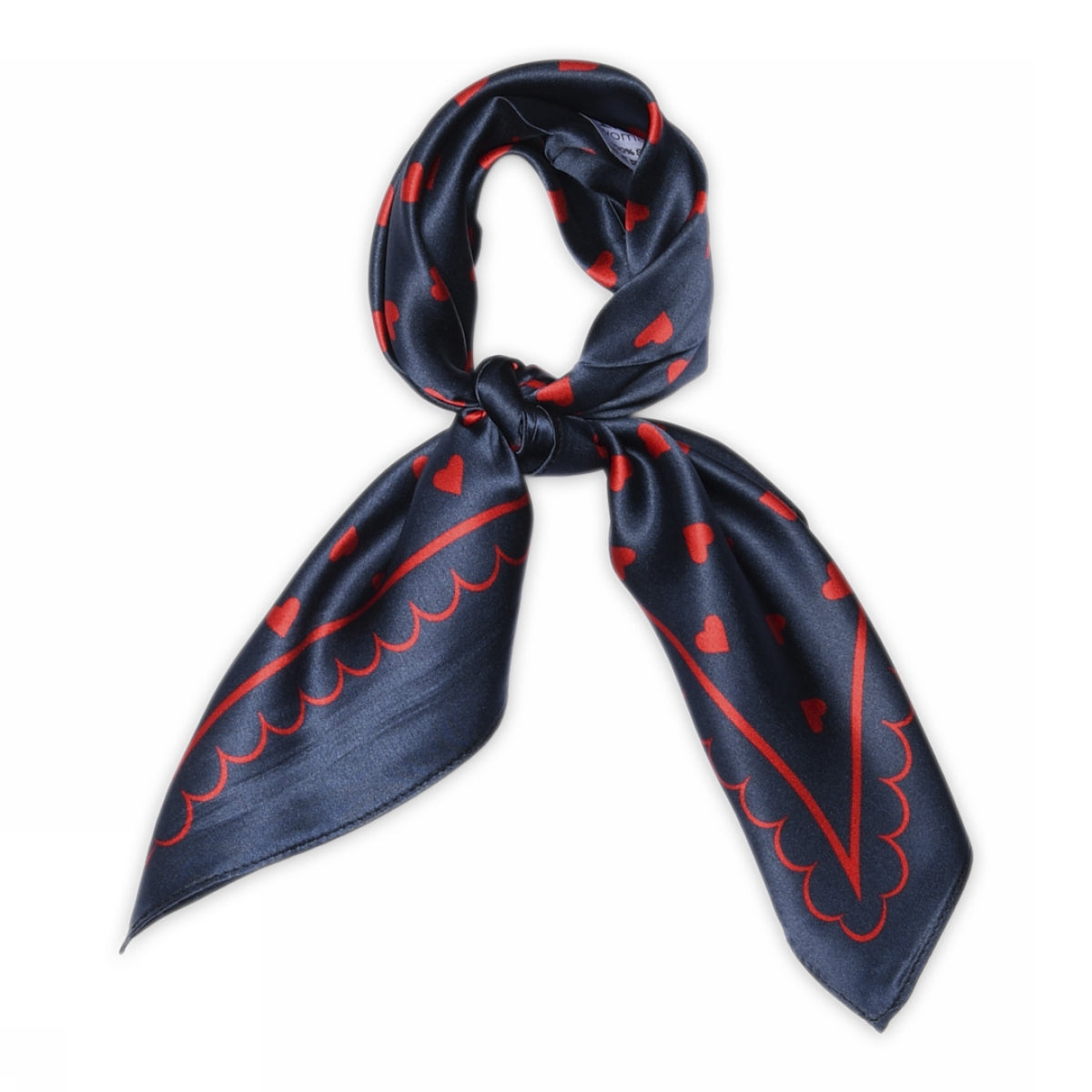 Love small silk scarf