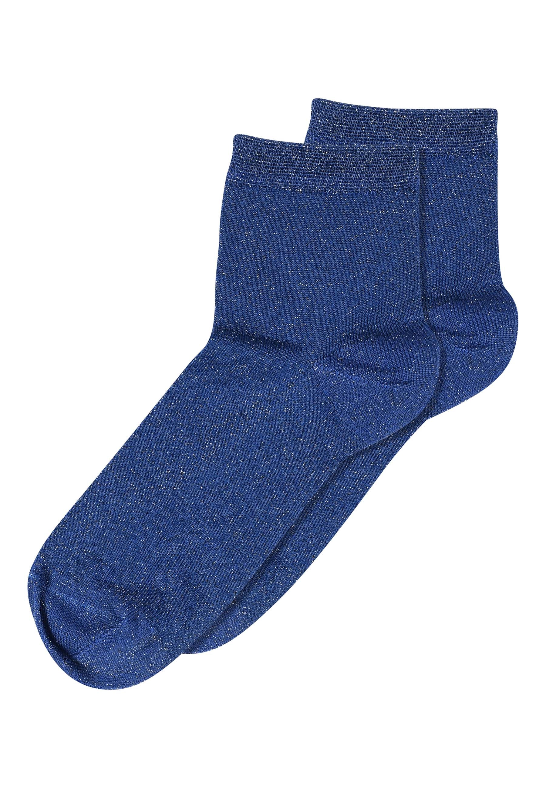 Pi glitter short socks