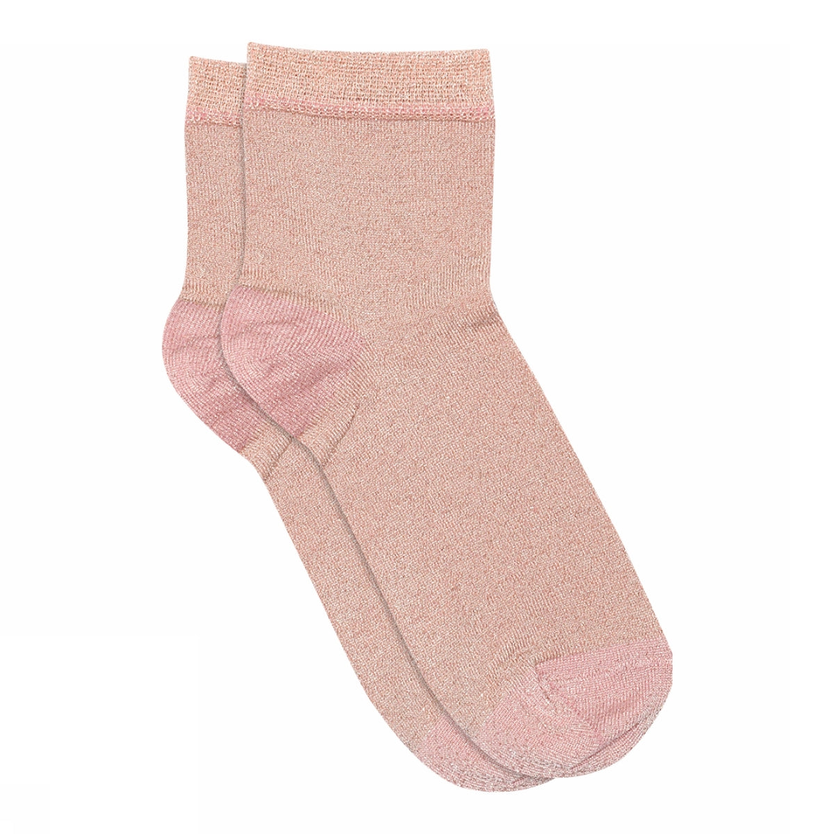 Pi glitter short socks