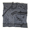 Lines silk scarf