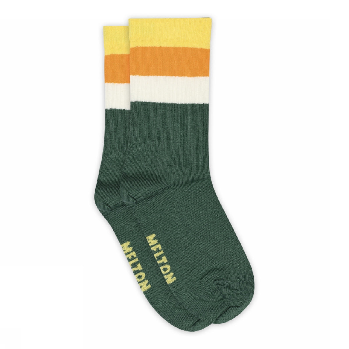 Wide stripes socks