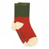 Block colour socks