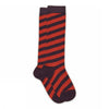 Candy stripe knee socks