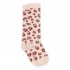 Leopard knee socks