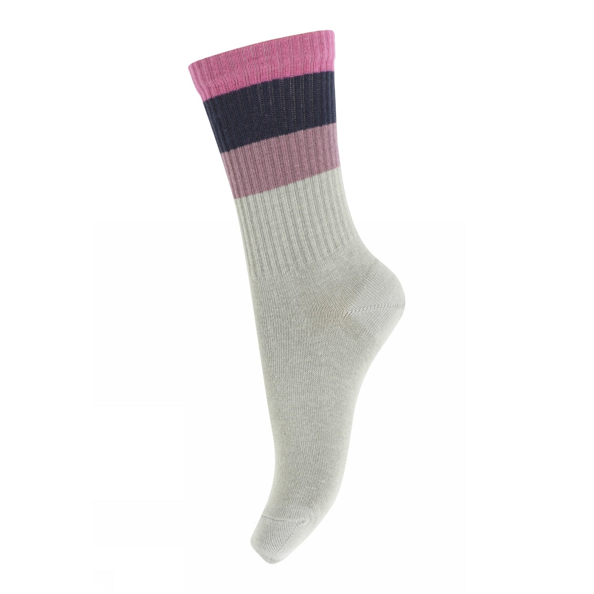 Wide stripes socks