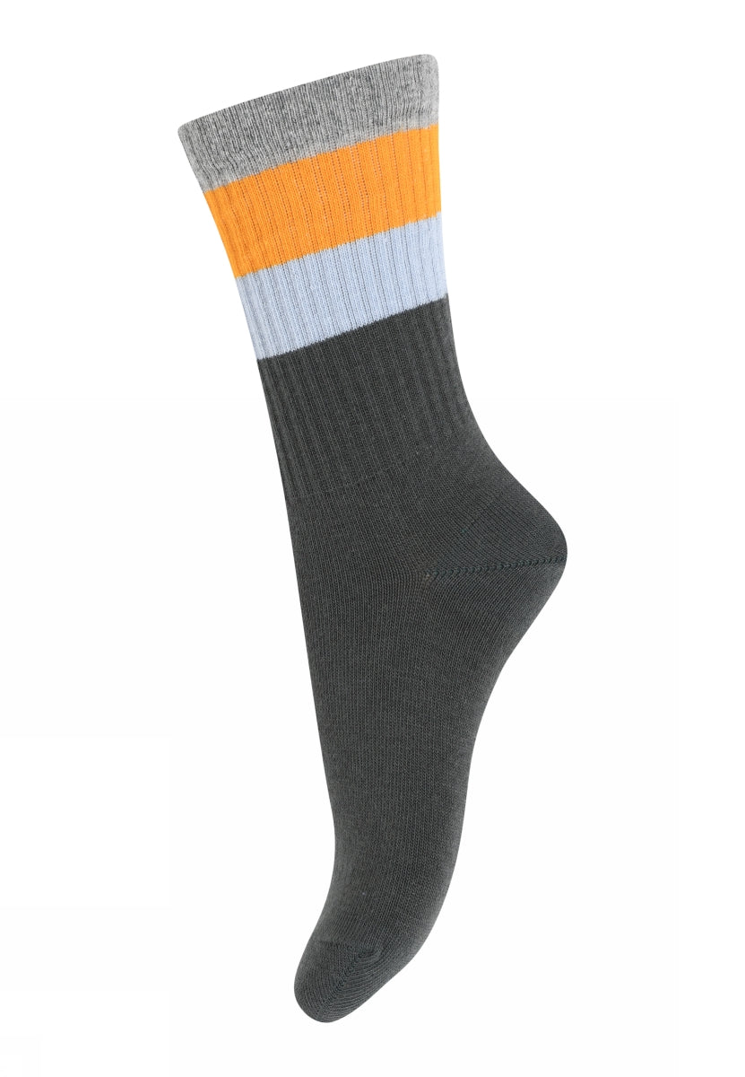 Wide stripes socks