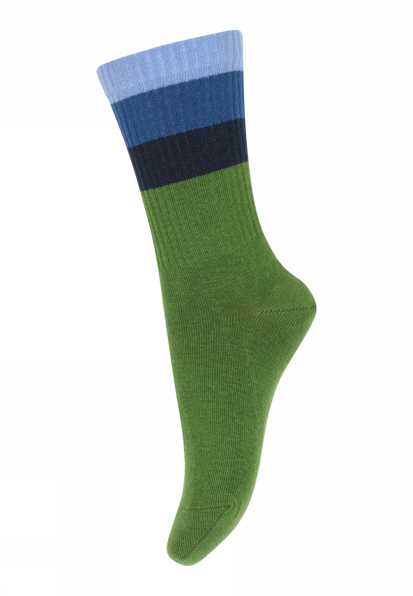 Wide stripes socks