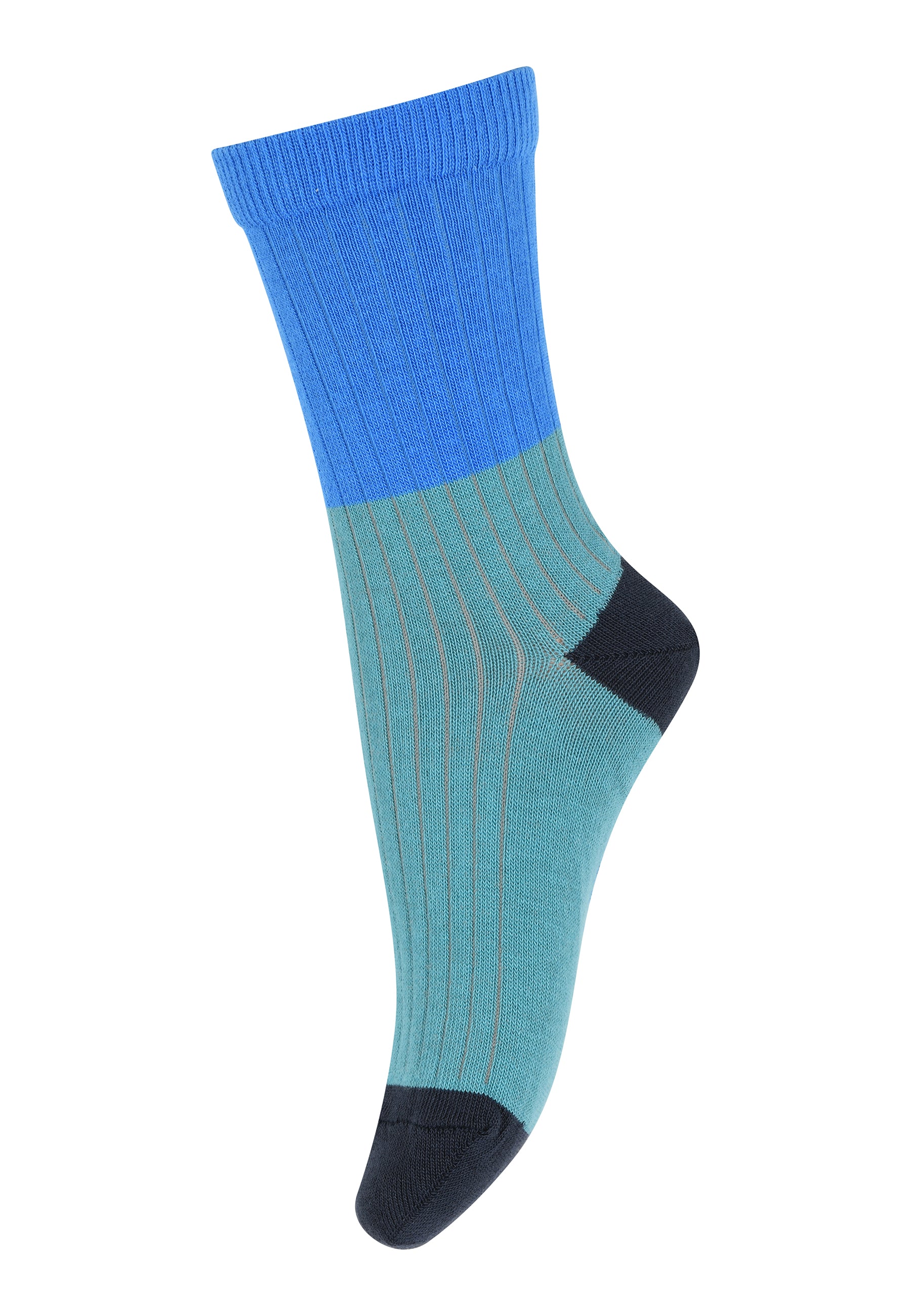 Block colour socks