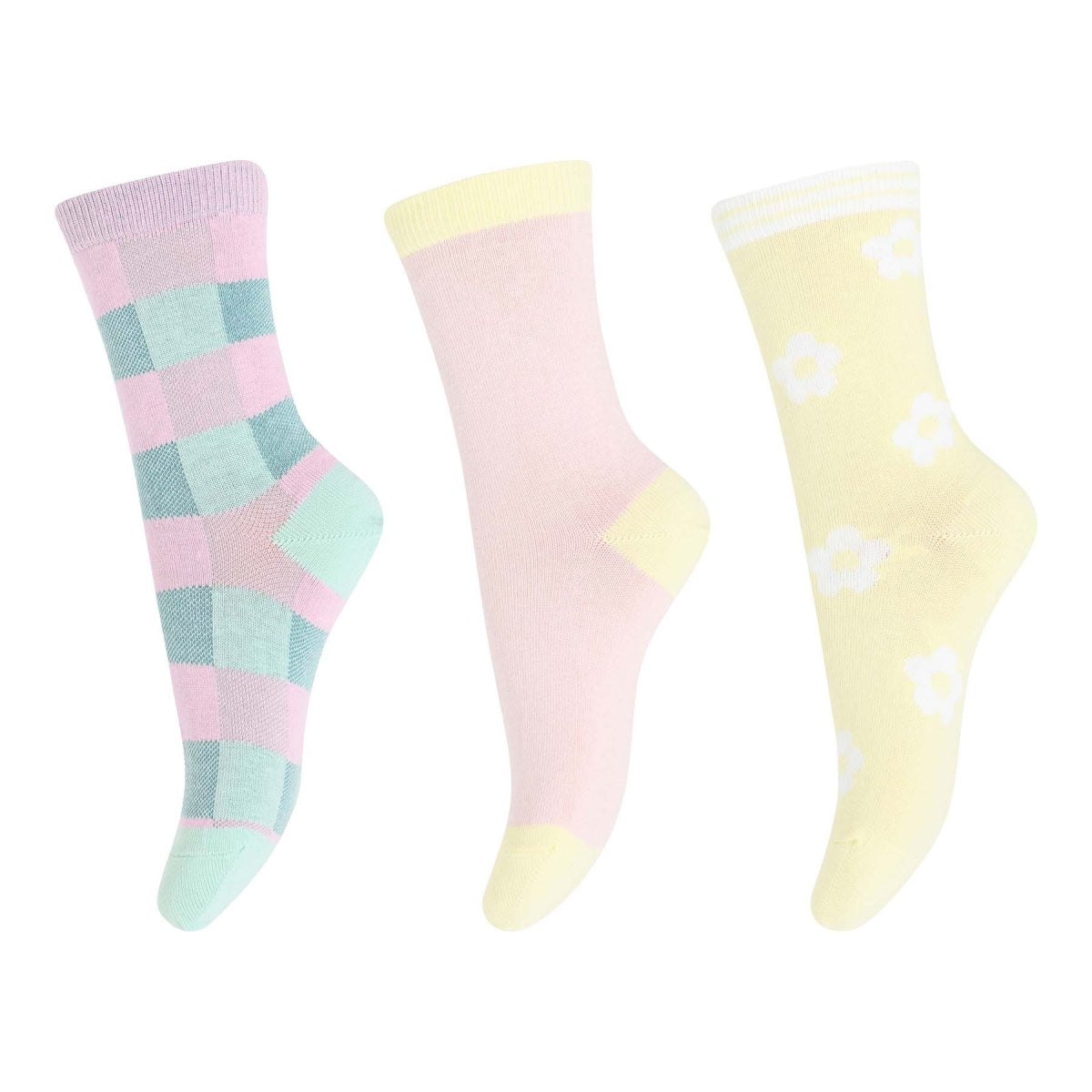 Checks socks - 3-pack