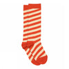 Candy stripe knee socks