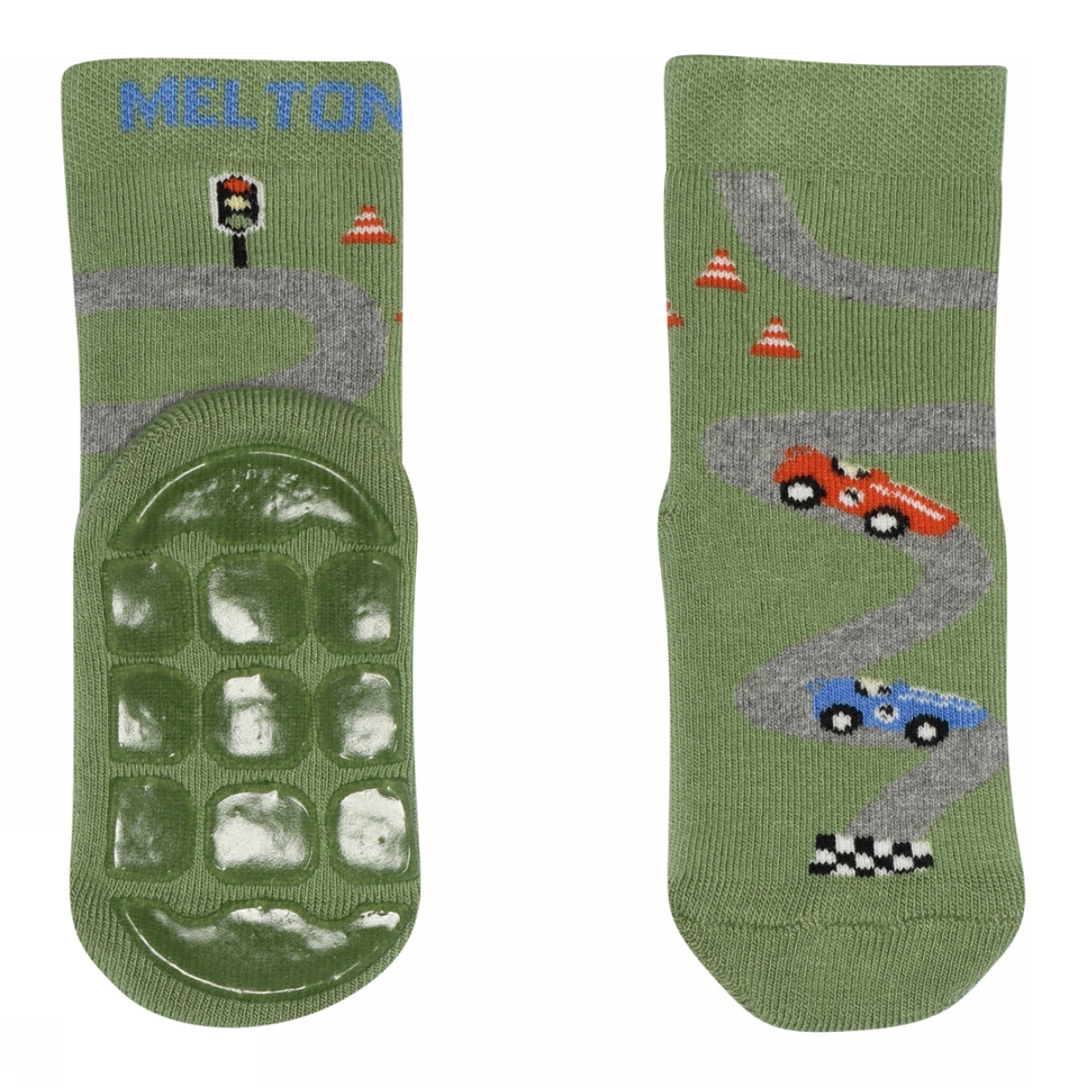 Racetrack socks - anti-slip