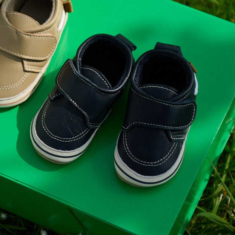 Sailor leather slippers