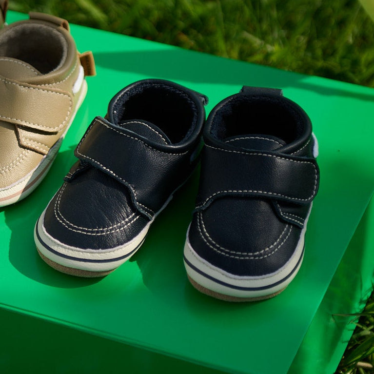 Sailor leather slippers