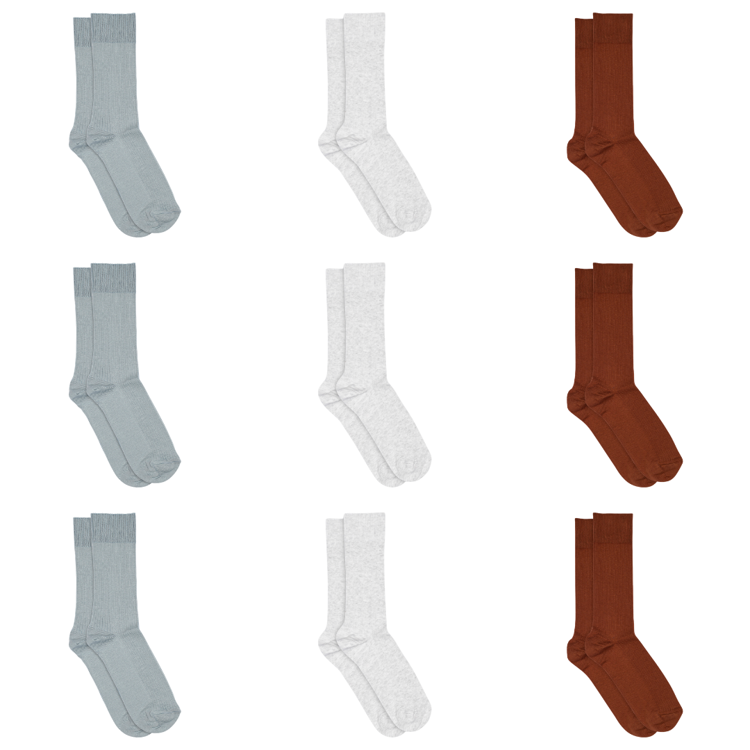 Erik socks 9-pack - Seasonal Colors