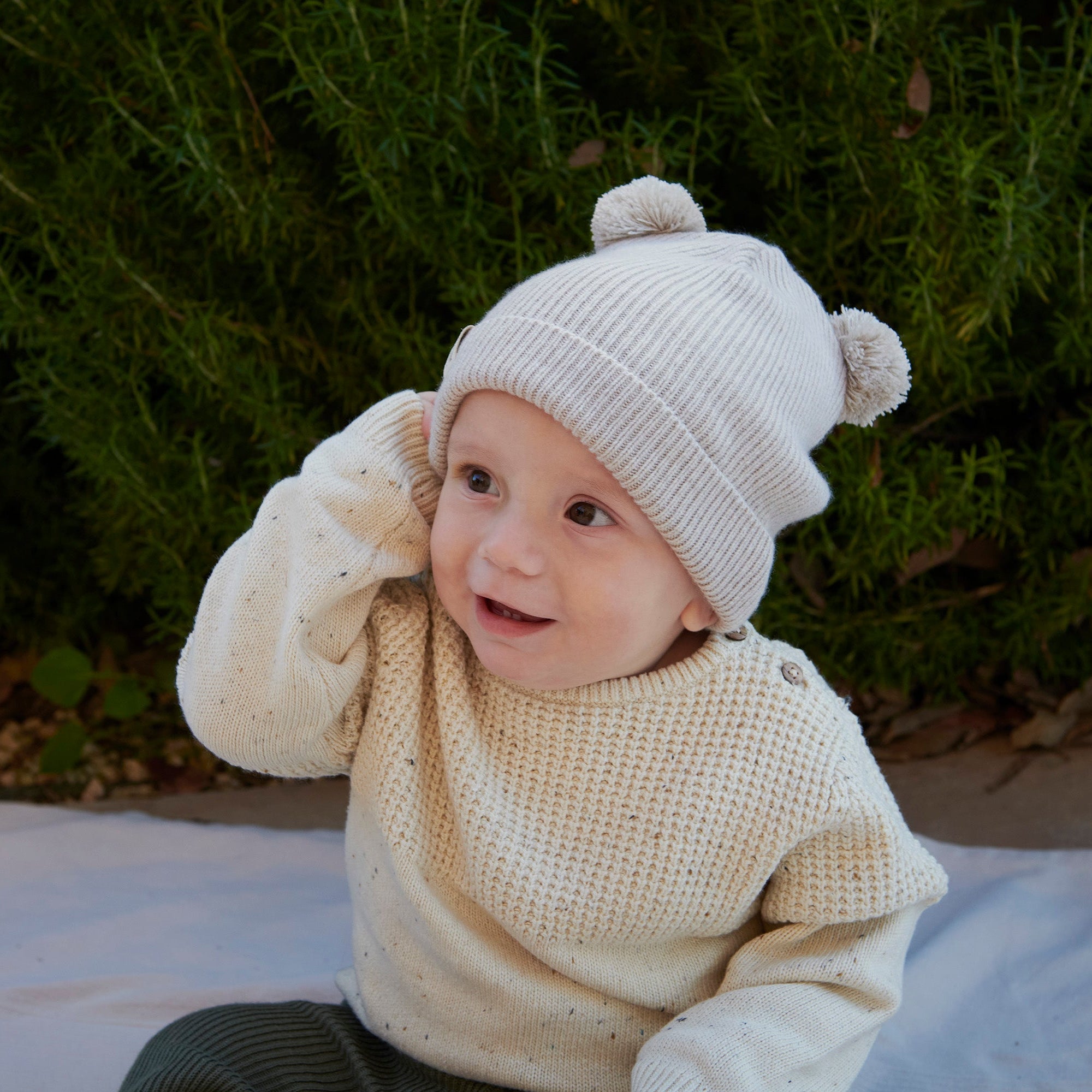 Helsinki beanie - pompons
