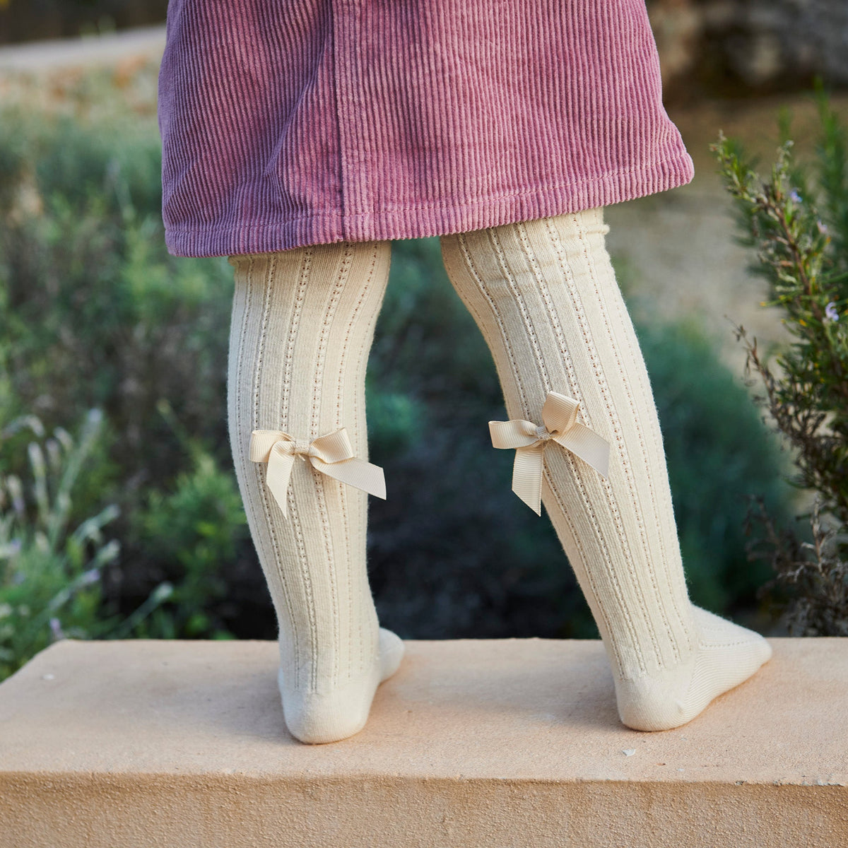Vita tights - bow