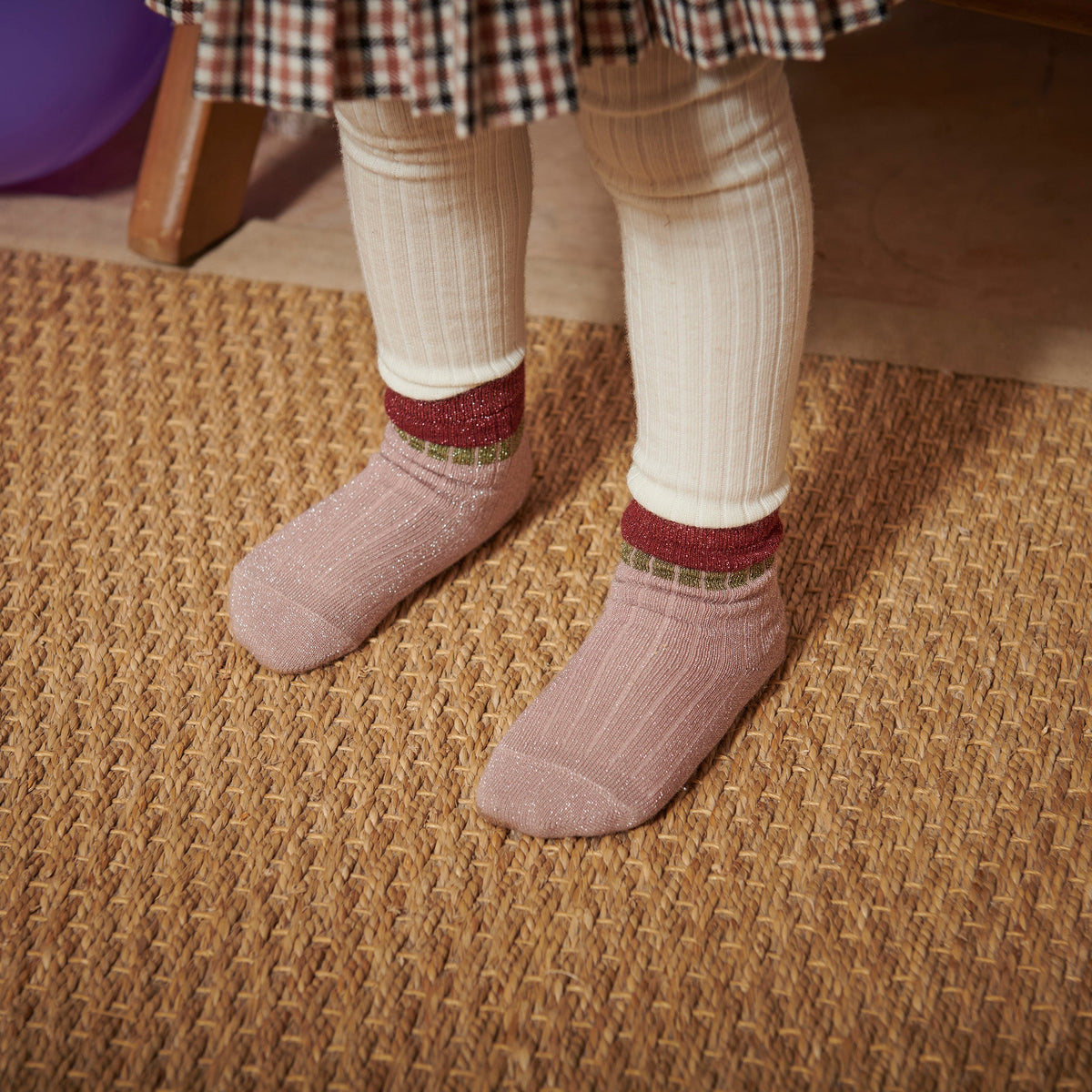 Norma glitter socks