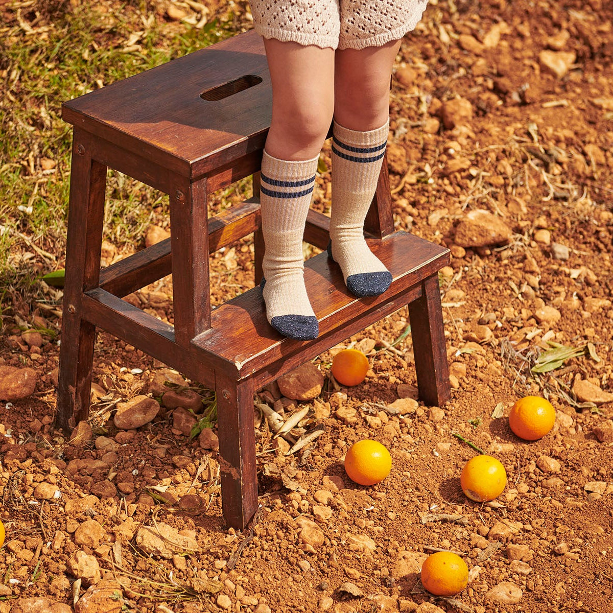 Elga glitter knee socks