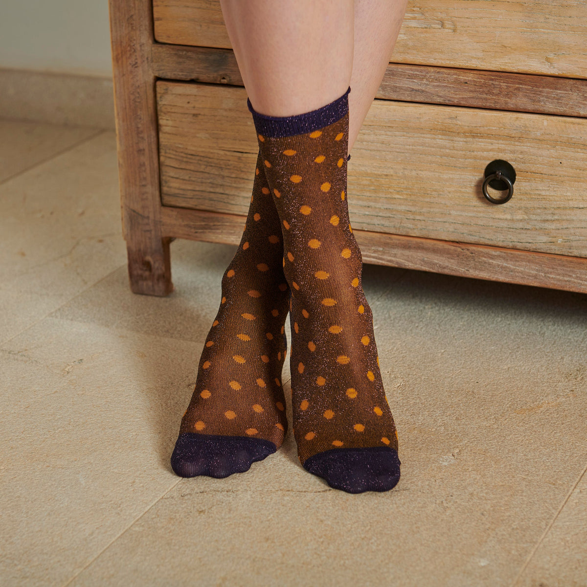 Donna glitter socks