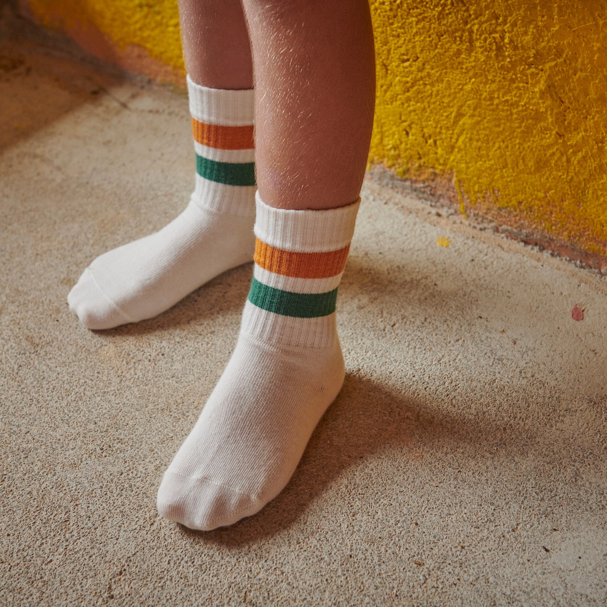 Sporty stripe socks